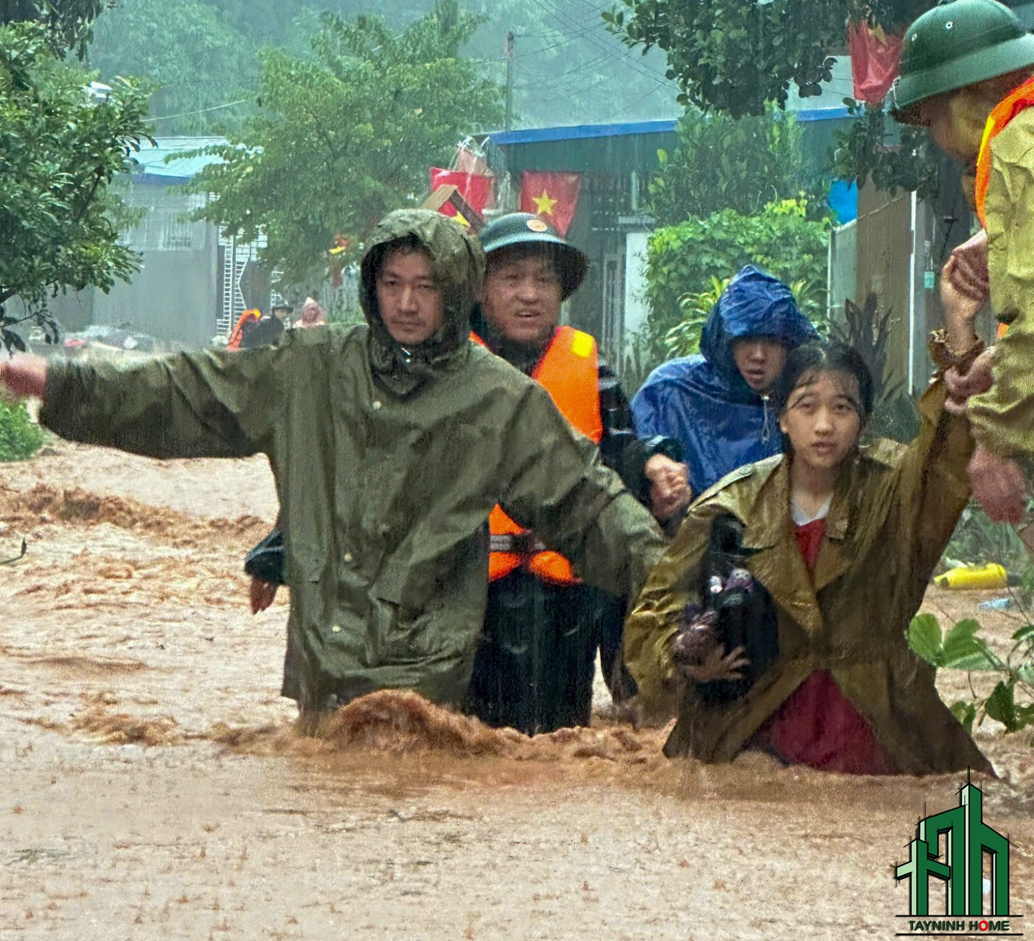 Mưa lũ ở Đđiện Biên